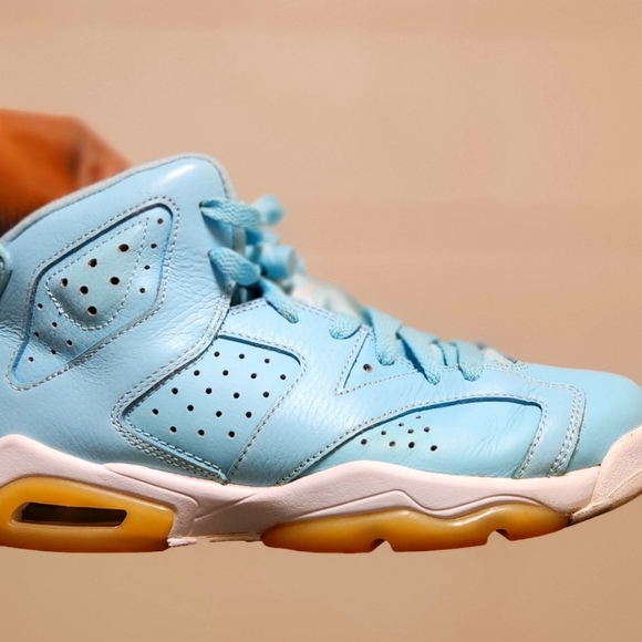 Jordan 6 Still Blue  /White Retro - Picture 1 of 3
